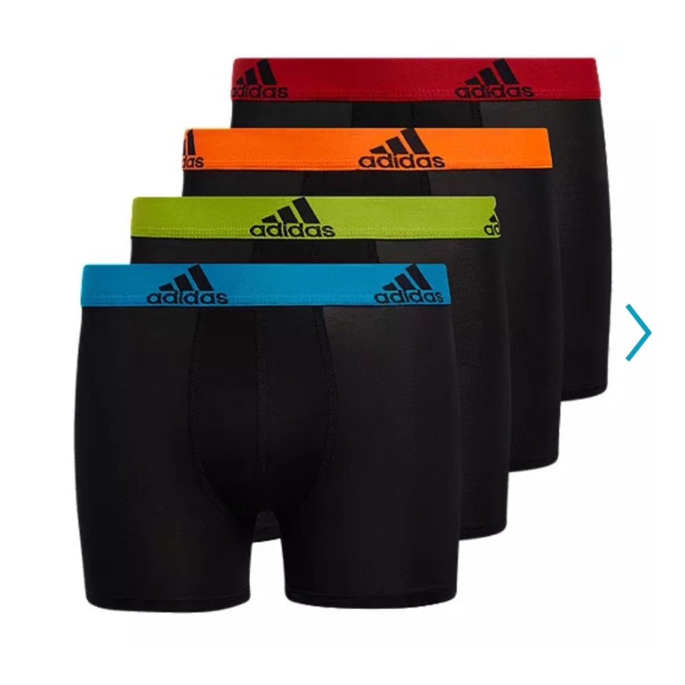 New in package Adidas Boy’s Medium Athletic Boxers
